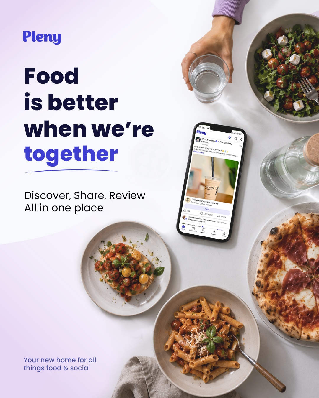 Pleny Social Media Launch Visuals preview