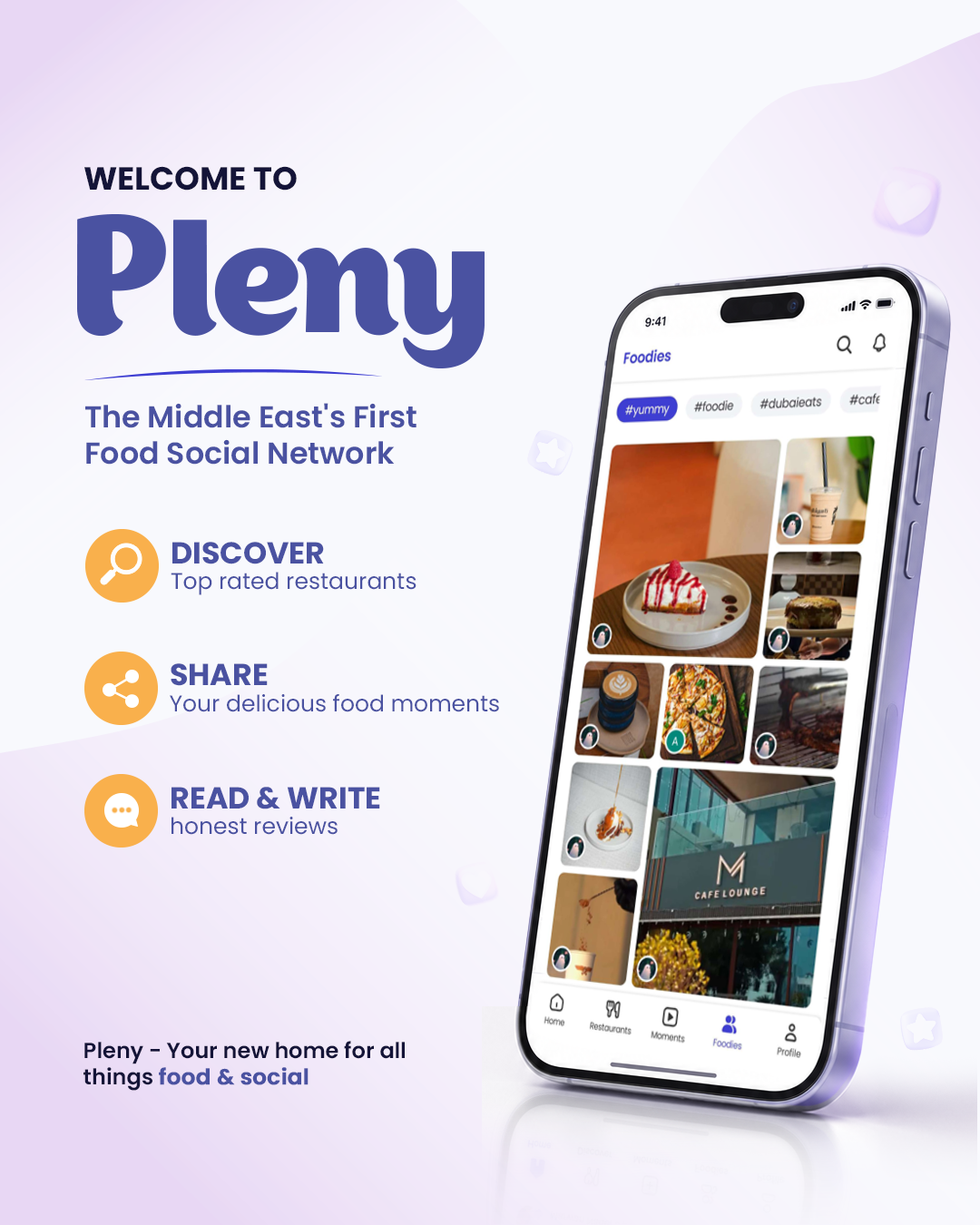 Pleny Social Media Launch Visuals gallery image