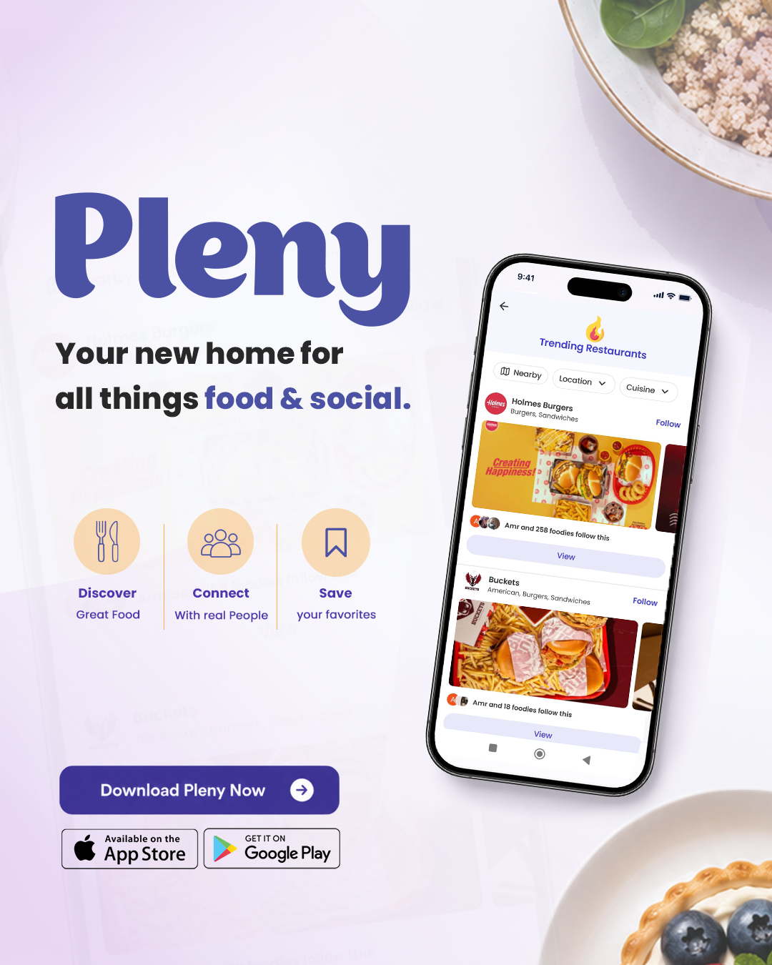 Pleny Social Media Launch Visuals gallery image