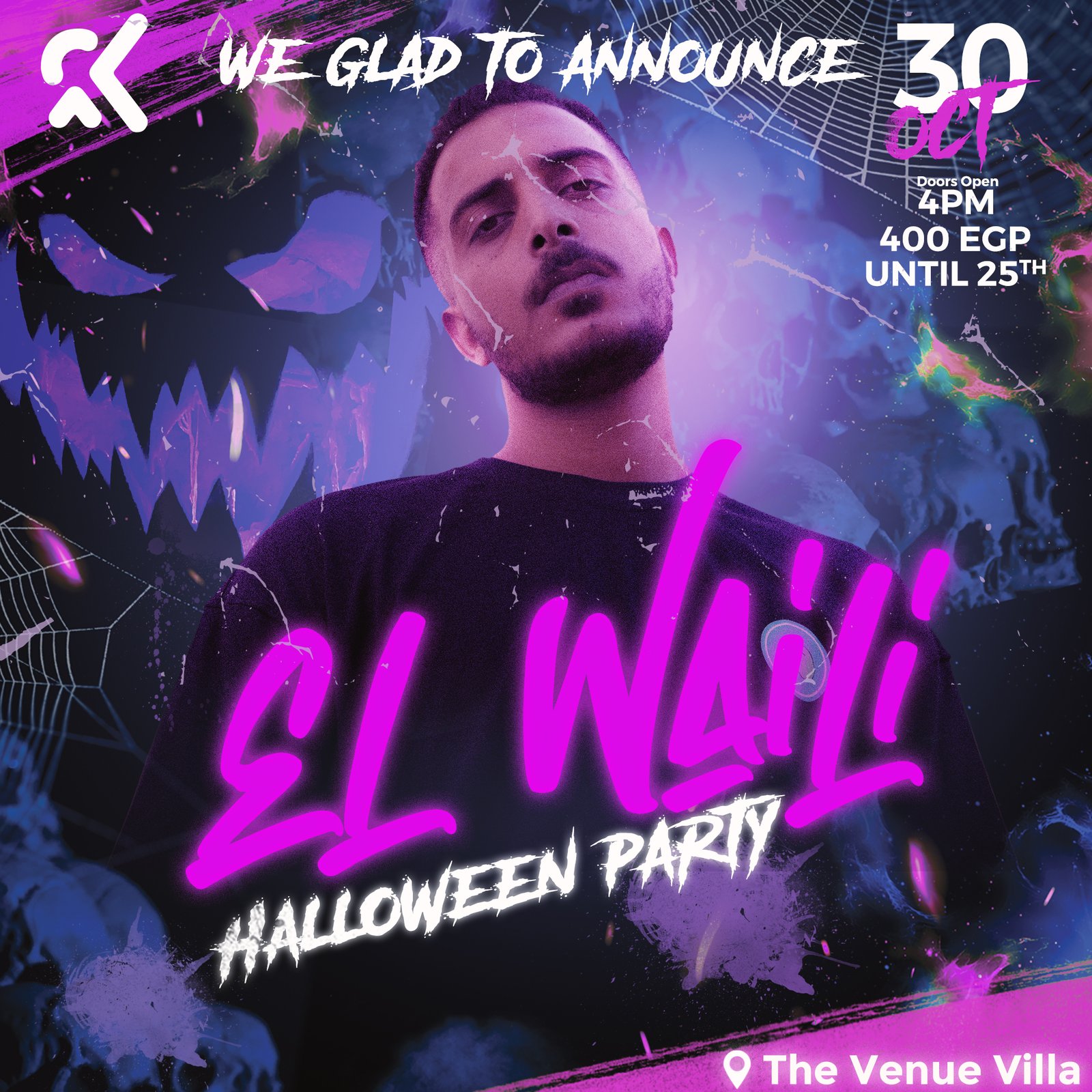 El Waili Halloween Party Poster preview
